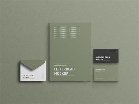 Premium Psd Minimal Stationery Corporate Identity Mockup Design