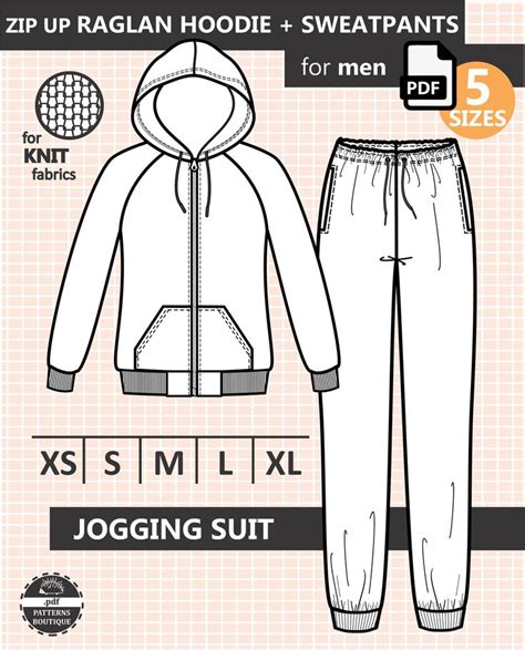 Tracksuit Sewing Pattern HshamVidhun