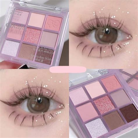 Color Korean Eyeshadow Palette Pure Desire Oatmeal Milk Tea Tea Art