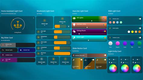 Home Assistant Light Cards Collection Smarthomescene