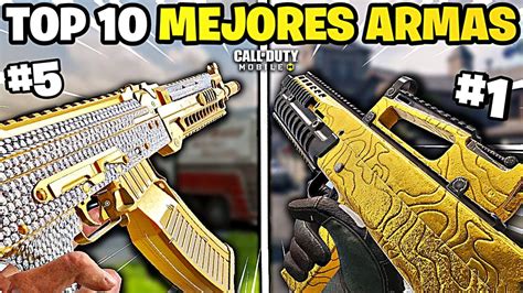 TOP 10 MEJORES ARMAS PARA RANKED EN LA NUEVA TEMPORADA COD MOBILE