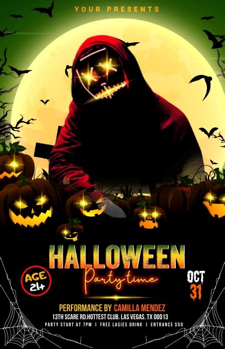 Halloween Poster Template | PosterMyWall