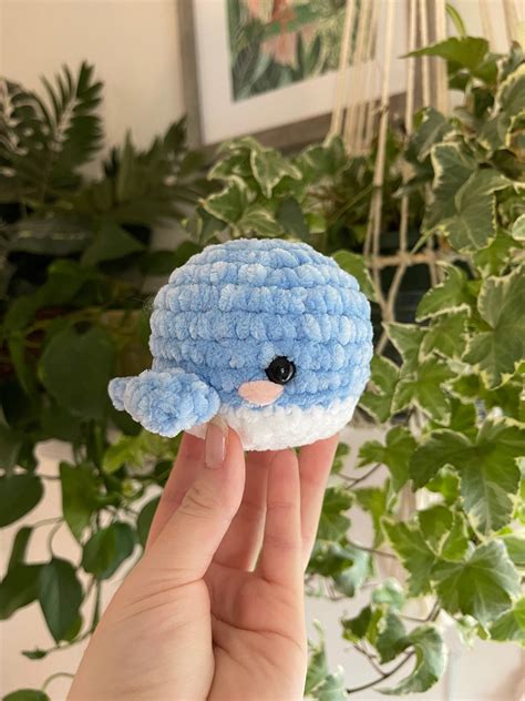 Crochet Mini Whale Pattern Digital Pattern Artofit