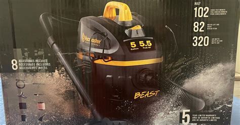 NEW In Box Vacmaster Professional Wet Dry Vac 5 Gallon Beast Series