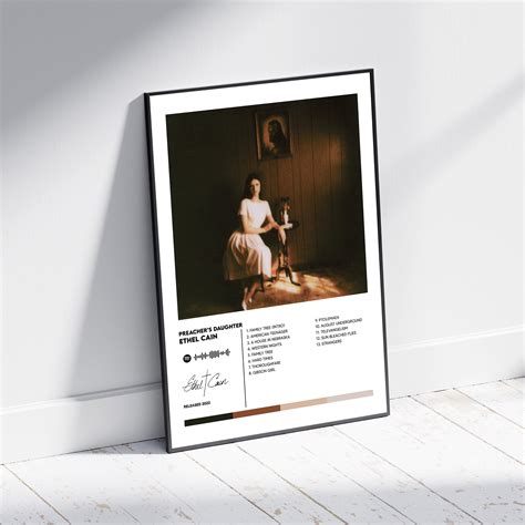 Ethel Cain Preachers Daughter Album Cover Print Poster Minimalist Album Cover Poster Album