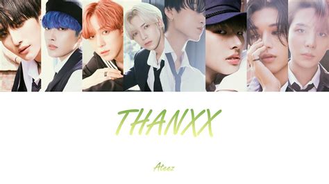 Ateez Thanxx Color Coded Han Rom Sub Espa Ol Youtube