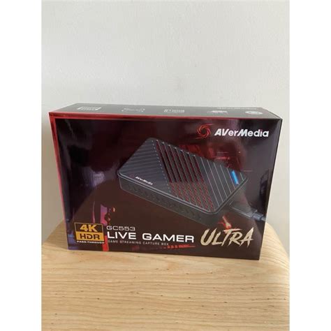圓剛 GC553 Live Gamer ULTRA 4Kp60 HDR實況擷取盒 | 蝦皮購物