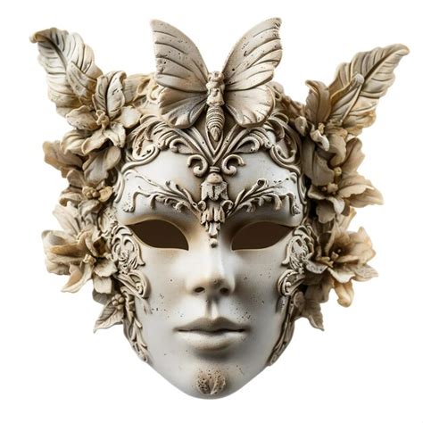 Premium Photo Venetian Carnival Mask Isolated On White Background