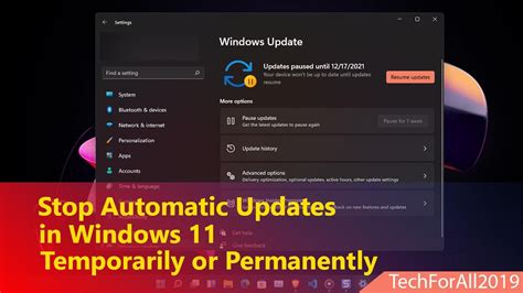 How To Stop Windows 11 Automatic Updates Youtube