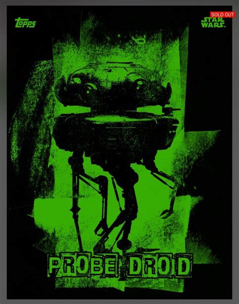 Explore The Green Variant Probe Droid From The Luminaries Series 2