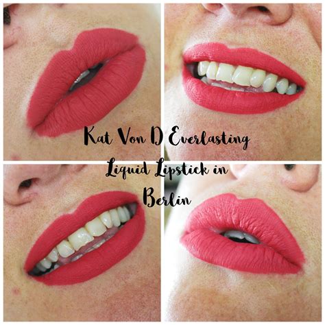 Kat Von D Everlasting Lipstick In Berlin Anoushka Loves