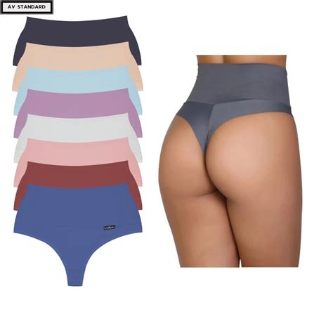 Lindas Calcinhas Modeladora C S Alto Fio Duplo Kit Lingerie Shopee