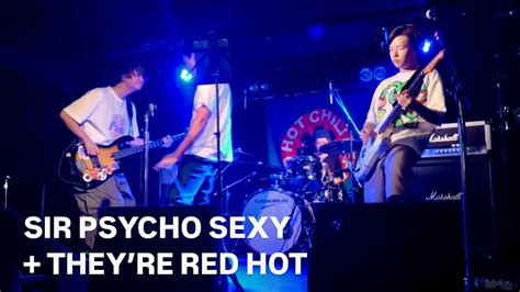 Red Hot Chili Peppers Sir Psycho Sexy They Re Red Hot Band Cover YouTube