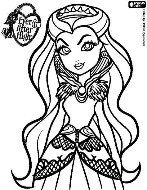 Ever After High Raven Queen Coloring Pages At GetColorings Free