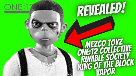 Mezco Toyz One 12 Collective Rumble Society King Of The Block Vapor