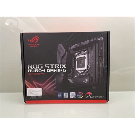 免運！華碩 Asus Rog Strix B460 I Gaming Wifi 6 Ax Intel 主機板 蝦皮購物