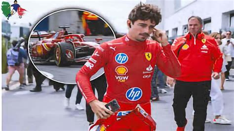 Leclerc Dice Basta Caos Ferrari Cosa Sta Succedendo YouTube