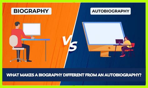 Key Differences Between Biography Autobiography