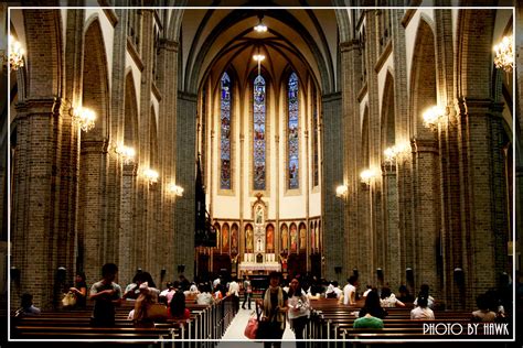 Catholic Cathedral In Seoul A Photo On Flickriver