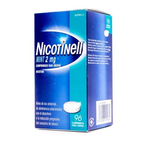 Nicotinell Mint 2 Mg 96 Comprimidos Para Chupar Nicotina FarmaSoler