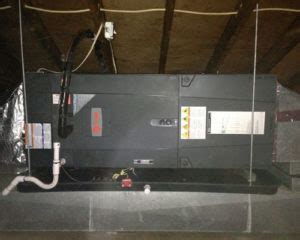 inside-hanging-trane-air-handler-installation – American Dream Heating ...