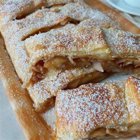 Finto Strudel Di Sfoglia Dolce Ripieno Di Mele Cucinare Come Amare