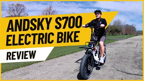 Review Andsky S700 Foldable Fat Tire E Bike Youtube