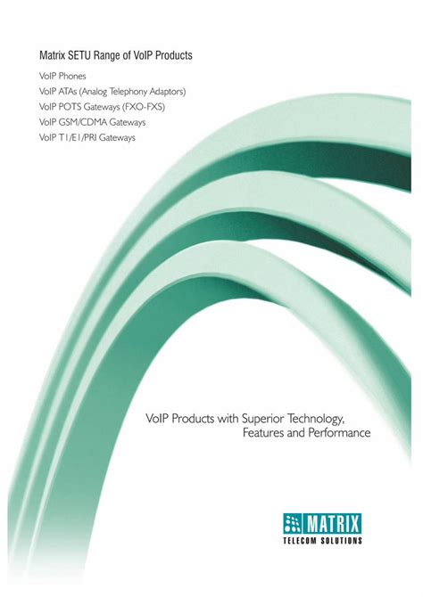 PDF VoIP Final Product Catalog For Pdf DOKUMEN TIPS