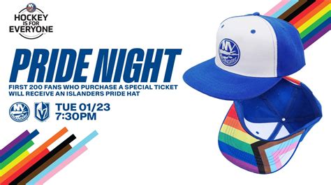 Islanders To Host Pride Night On Jan 23 New York Islanders