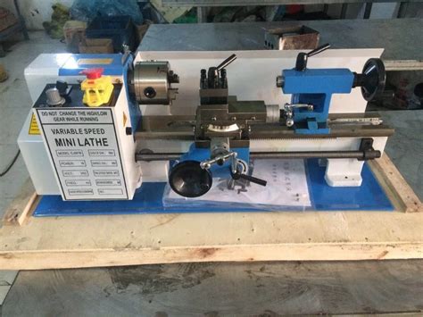 New Type Precision 180 300mm Varible Speed Mini Metal Lathe Mini Torno