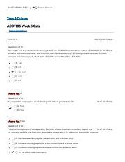 APUS CLE ACCT105 B003 Fall 17 Tests Quizzes Pdf ACCT105 B003 Fall