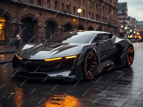Premium AI Image | 8k photo of a 2050 supercar