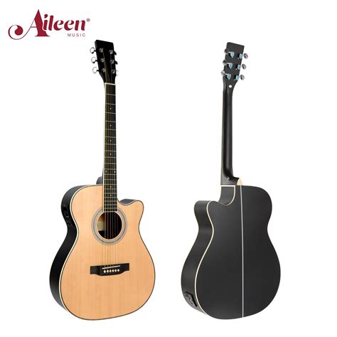 Full Size 36 41 Inch With EQ Electric Acoustic Guitar Student Cutaway