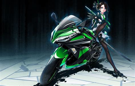 Anime Motorcycle Wallpapers - Wallpaper Cave