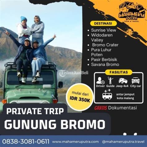 Wisata Private Tour Bromo Paket Natal Tahun Baru Di Banyumas