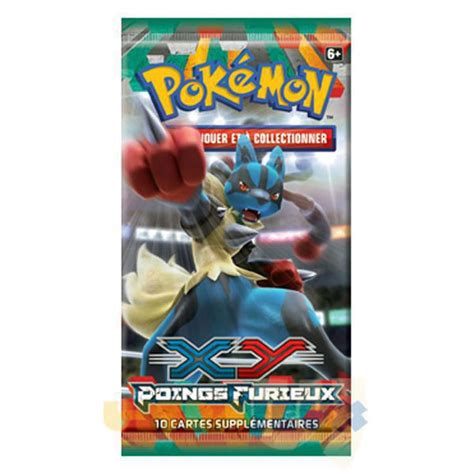 Ultrajeux Booster Xy Poings Furieux En Fran Ais Pok Mon