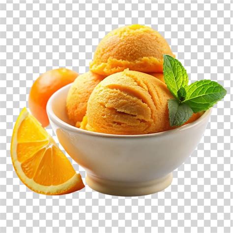 Orange White Ice Cream Psd 5000 High Quality Free Psd Templates For