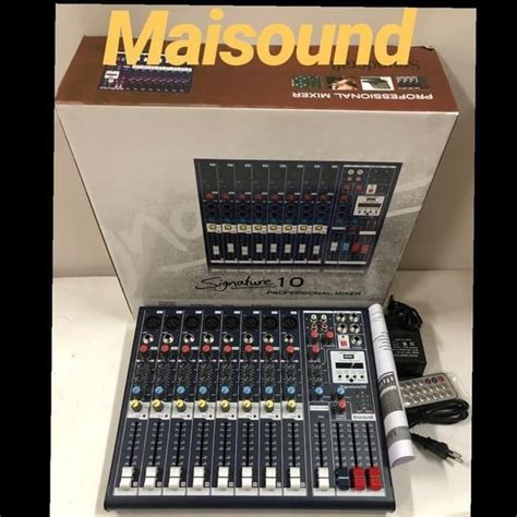 Jual MIXER AUDIO SOUNDCRAFT SIGNATURE10 SIGNATURE 10 CHANNEL BLUETOOTH