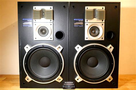 PAIRE D'ENCEINTES HAUT PARLEUR PIONEER CS-999 / VINTAGE SPEAKERS - HIFI ...