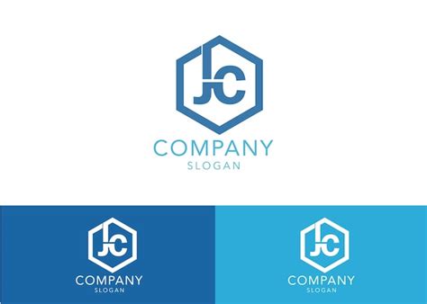 Premium Vector Modern Monogram Initial Letter Jc Logo Design Template