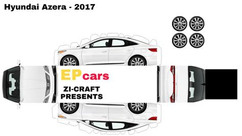 Paper Car Hyundai Azera 2017 Artofit