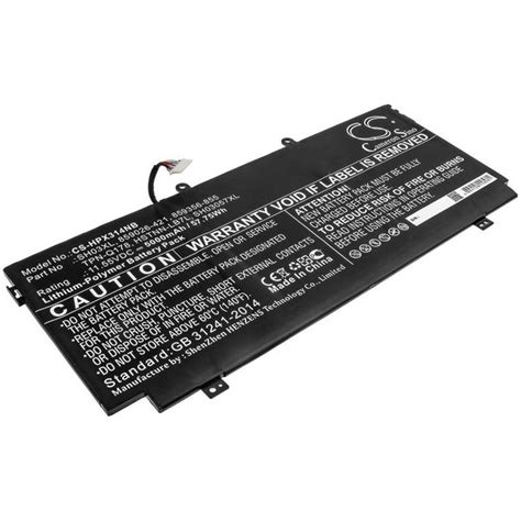 Ilc Replacement For Hp Hewlett Packard Spectre X360 13 Ac001Ni Battery