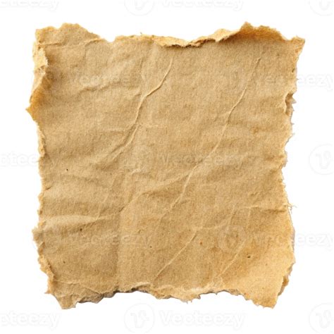 Torn Cardboard Texture Png