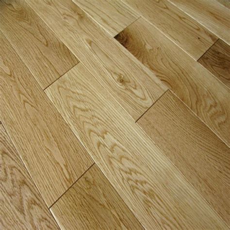 Natural Oak Lacquered 18mm Solid Wood Flooring