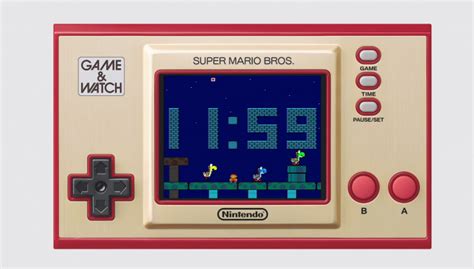 Spielekonsolen Nintendo Legt Game Watch Von Mit Mario Neu Auf