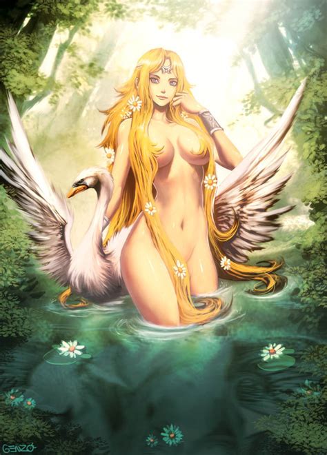 Zeus And Leda Greek Mythology And 1 More Drawn By Genzoman Danbooru