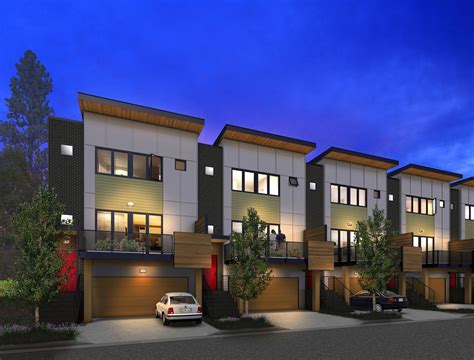 Axis Townhomes — TaC studios - Modern Architecture in Atlanta, GA