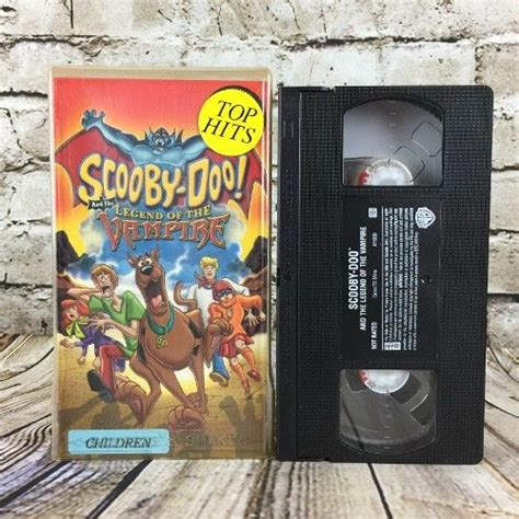 Scooby Doo And The Legend Of The Vampire VHS Cassette Tape