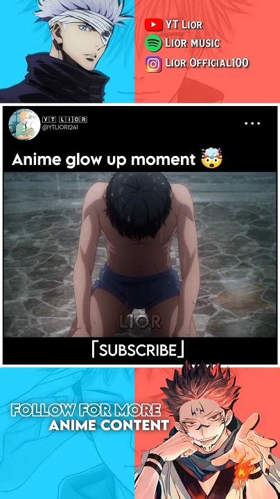 Anime Glow Up Moment 🤯 Shorts Anime Youtube