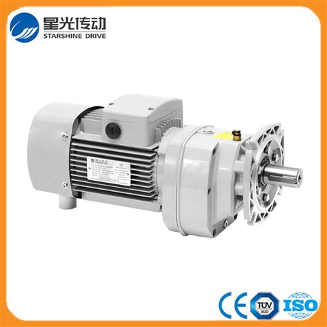 Flange Mounted Ncj Series Helical Coaxial Geared Motor Reducer China